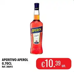 Central Cash Aperitivo aperol promoção