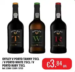Central Cash offley v porto tawny 75cl / v porto white 75cl / v porto ruby 75cl promoção