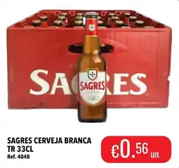 Central Cash Sagres cerveja branca promoção