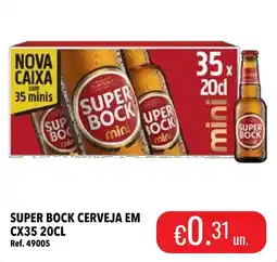 Central Cash super bock cerveja em promoção