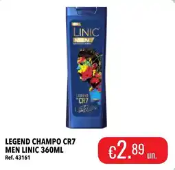 Central Cash legend champo cr7 men linic promoção