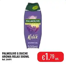 Central Cash Palmolive g duche aroma relax promoção
