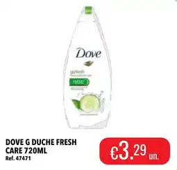 Central Cash Dove g duche fresh care promoção