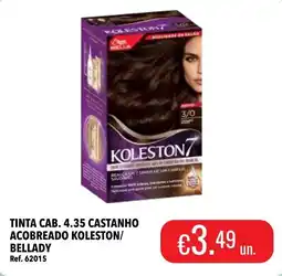 Central Cash tinta cab. 4.35 castanho acobreado koleston/bellady promoção