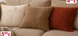 kik Almofadas decorativas promoção