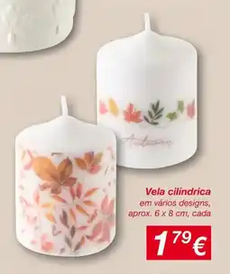 kik Vela cilíndrica promoção