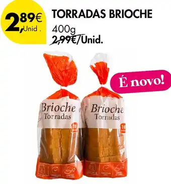 Torradas brioche