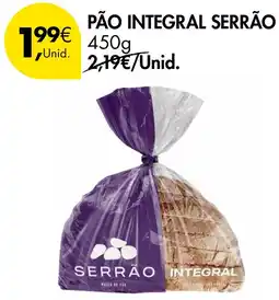 Pingo Doce Pão integral serrão promoção