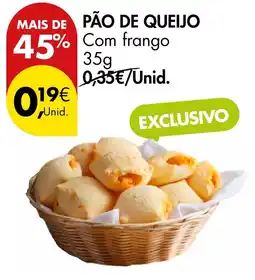 Pingo Doce Pão de queijo com frango promoção