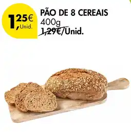 Pingo Doce Pão de 8 cereais promoção