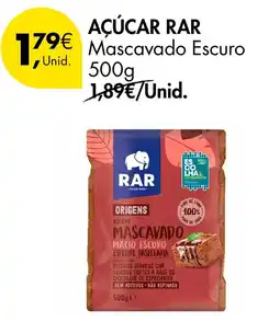 Pingo Doce Açúcar rar mascavado escuro promoção
