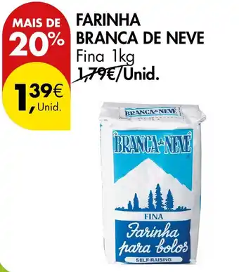 Pingo Doce Farinha branca de neve fina promoção