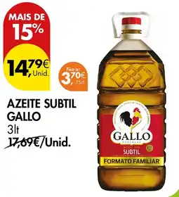 Pingo Doce azeite subtal gallo promoção