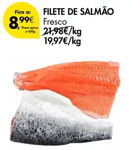 Pingo Doce filete de salmão fresco promoção