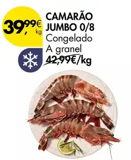 Pingo Doce Camarão jumbo 0/8 promoção