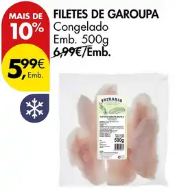 Pingo Doce filetes de garoupa sem pele promoção