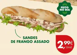 Pingo Doce Sandes de frango assado promoção