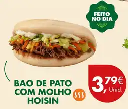 Pingo Doce bao de pato com molho hoisin promoção