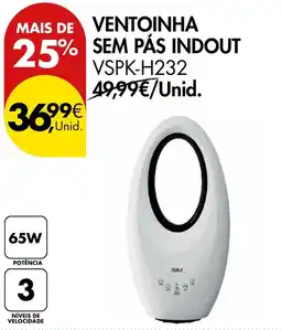 Pingo Doce ventoinha sem pás indout promoção