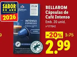 Lidl Bellarom cápsulas de café intenso promoção