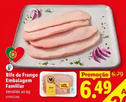 Lidl Bife de Frango Embalagem Familiar promoção