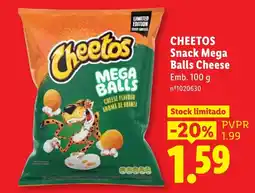 Lidl Cheetos mega balls cheese promoção