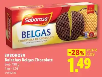 Saborosa bolachas belgas chocolate