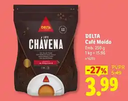 Lidl Delta café moído promoção