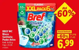Lidl Bref wc bloco sanitário poder ativo promoção