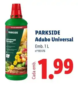 Lidl Parkside adubo universal promoção
