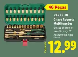 Lidl Parkside chave roquete multifunções promoção