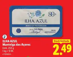 Lidl Ilha azul manteiga dos açores promoção