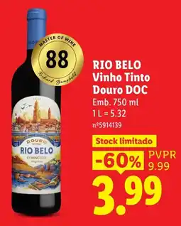 Lidl Rio belo vinho tinto promoção