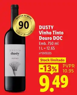 Lidl Dusty Vinho Tinto promoção