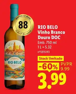 Lidl Rio belo vinho branco promoção