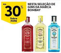 Continente Gins da marca Bombay promoção