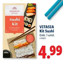 Lidl Vitasia Kit Sushi promoção