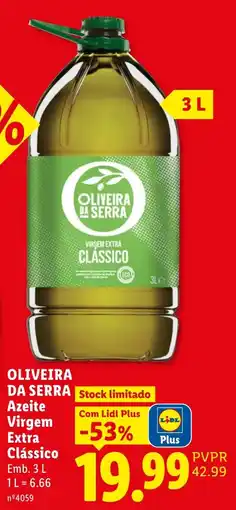 Lidl oliveira da serra azeite virgem extra clássico promoção