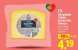 Lidl Da minha terra queijo ilha 5 meses promoção