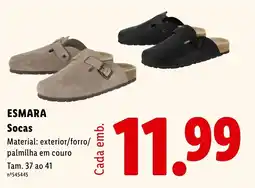 Lidl esmara socas promoção