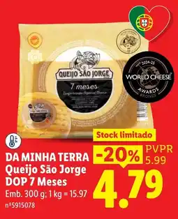 Lidl Queijo São Jorge DOP 7 Meses promoção