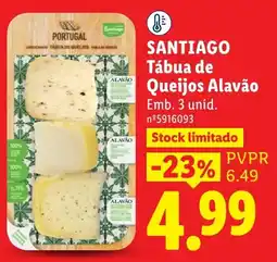 Lidl Tábua de Queijos Alavão promoção
