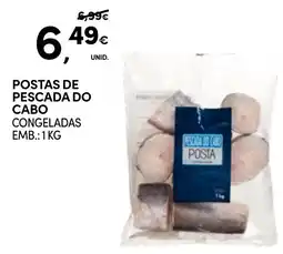 Continente Postas de pescada do cabo promoção