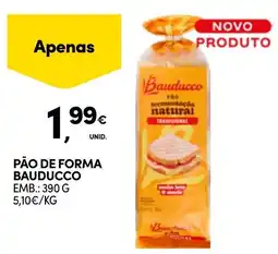 Continente Pão de forma bauducco promoção