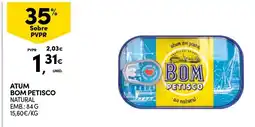 Continente atum bom petisco natural promoção