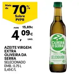 Continente Azeite virgem extra oliveira da serra selecionado promoção