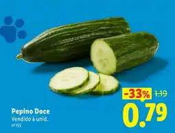 Lidl Pepino Doce promoção