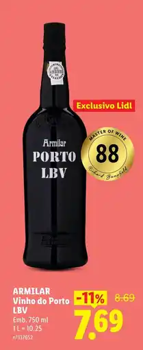 Lidl Armilar Vinho do Porto LBV promoção