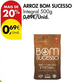 Pingo Doce arroz bom sucesso integral promoção