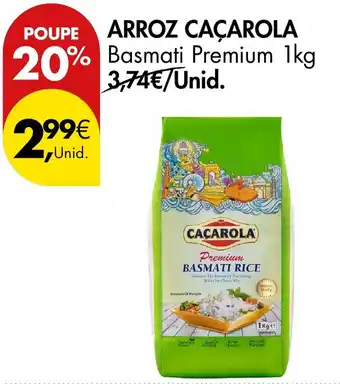 Pingo Doce Arroz caçarola basmati premium promoção